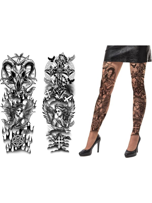 Satan Gothic Tattoo Panty