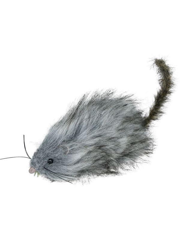 Schattige Grijze Rat Pluche 16cm