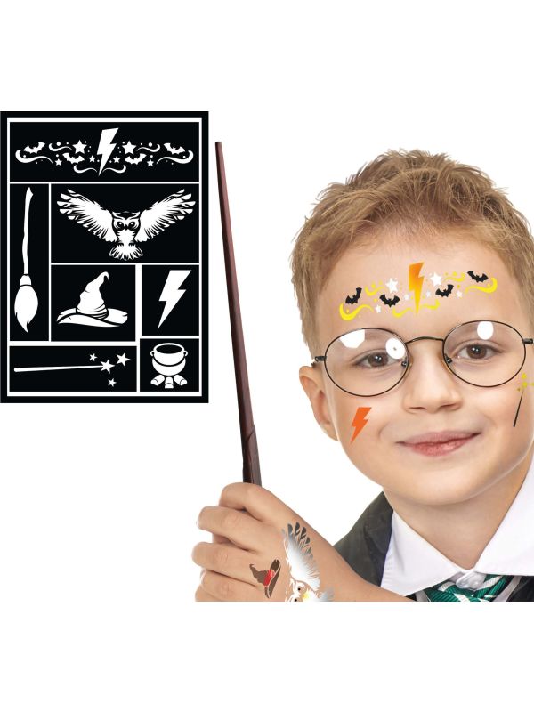 Schmink Sjablonen Kind Harry Potter