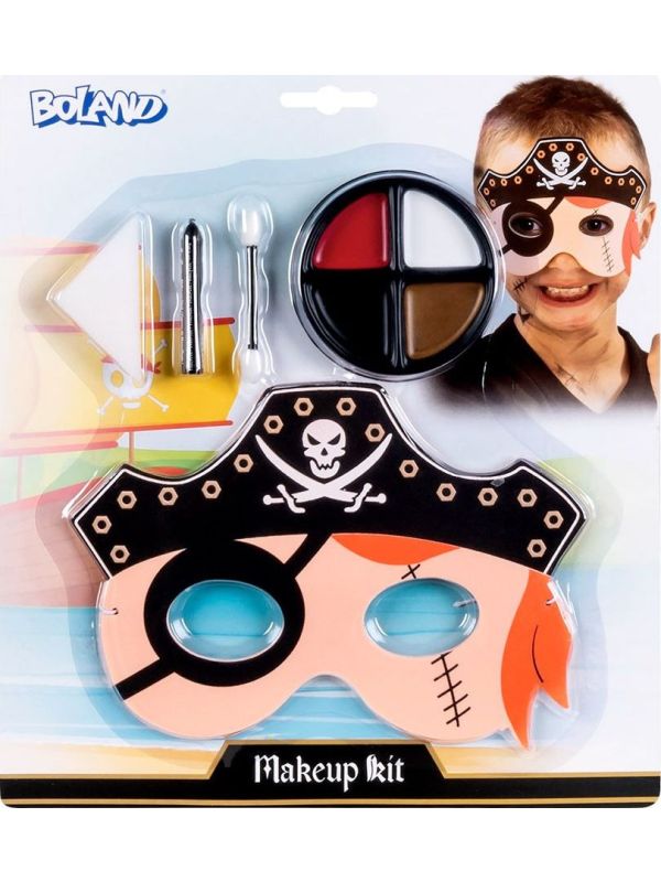 Schminkset Piraten 5-Delig