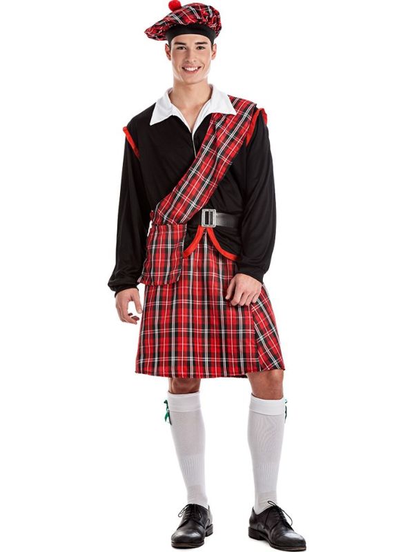 Schots Geruiten Kostuum Heren