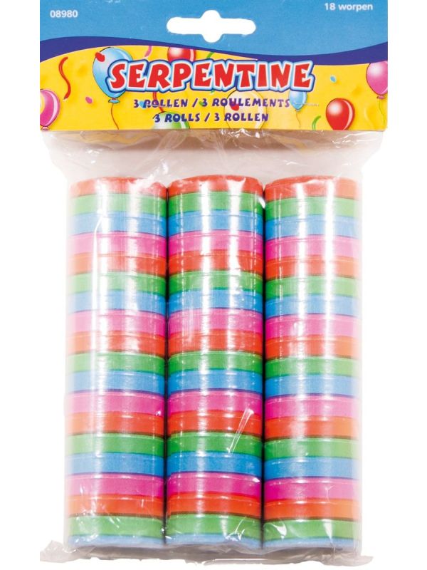 Serpentine Felle Kleuren 3 Stuks