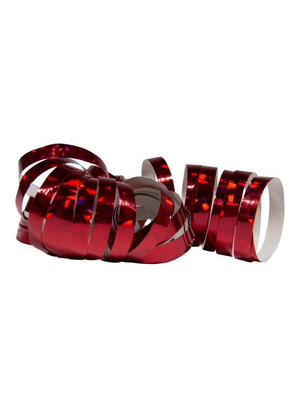 Serpentines Holografisch Rood 2 Stuks