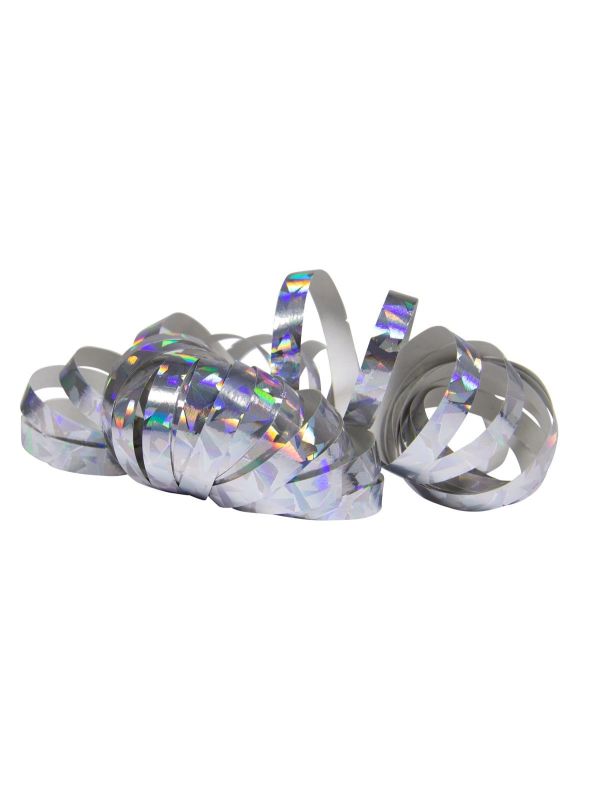 Serpentines Holografisch Zilver 2 Stuks