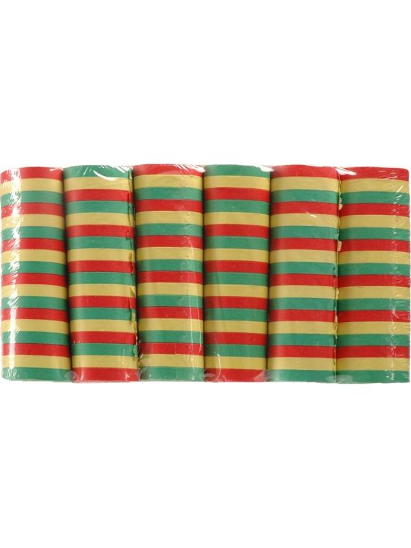 Serpetine Rollen Carnaval Driekleur