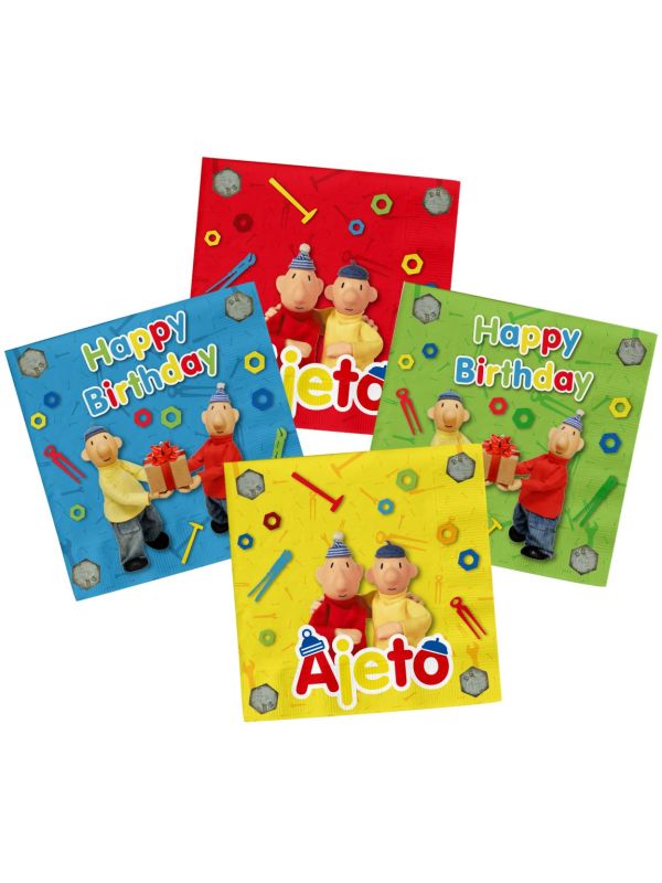 Servetten Buurman en Buurman