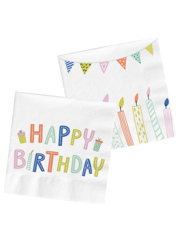 Servetten Verjaardag Feest