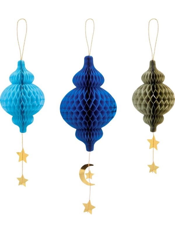 Set Van 3 Eid Mubarak Honeycombs