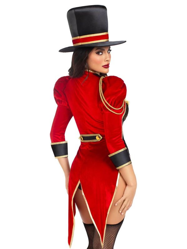 Dames Circus Ring Master-kostuum - Verkleedkleding