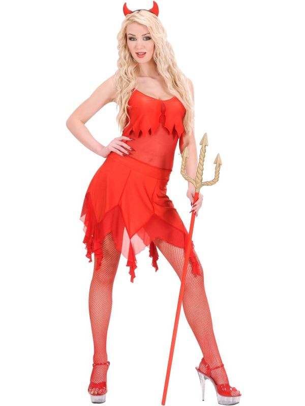 Sexy Duivelse Vrouw Kostuum
