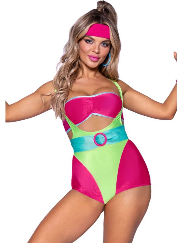 Sexy Foute Fitness Kostuum Dames