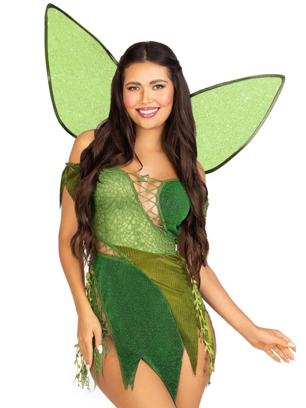 Sexy Glitter Bosfee Tinkerbell Jurkje Dames