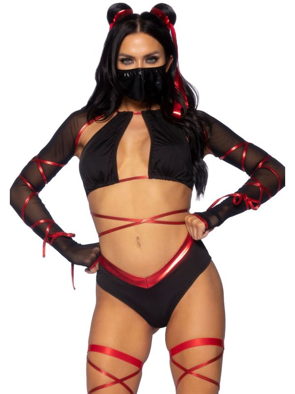 Sexy Naughty Ninja Kostuum Dames