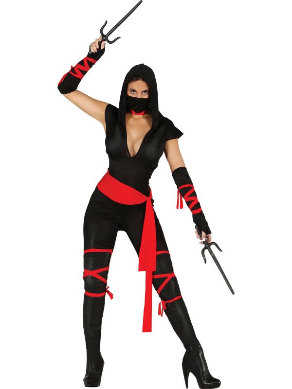 Sexy Ninja Kostuum Dames