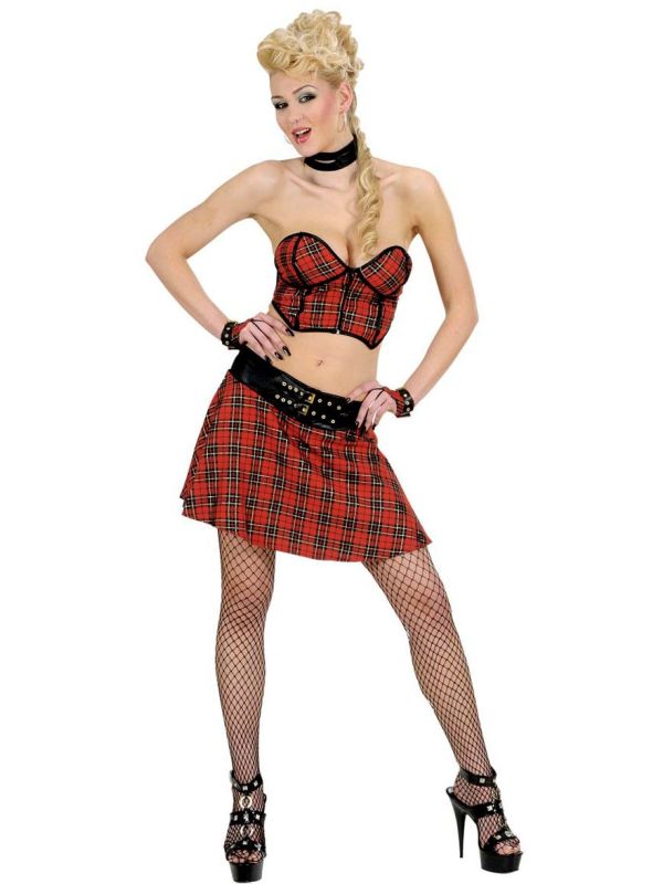 Sexy Schotse Highlander Vrouw Kostuum