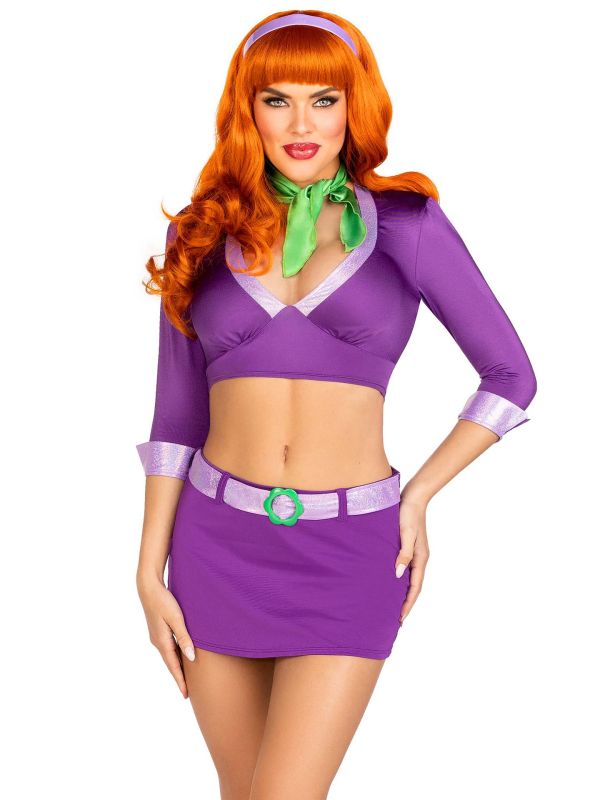 Sexy Scooby Doo Daphne Jurkje Dames