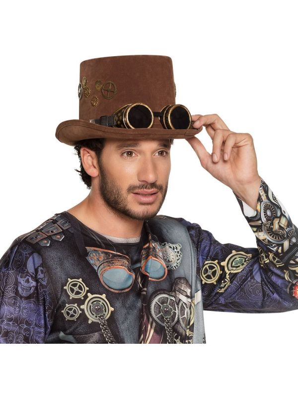 Sightpunk Fluwelen Hoed