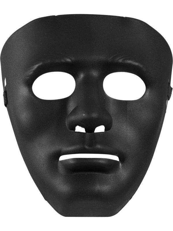 Simpel Zwart Masker