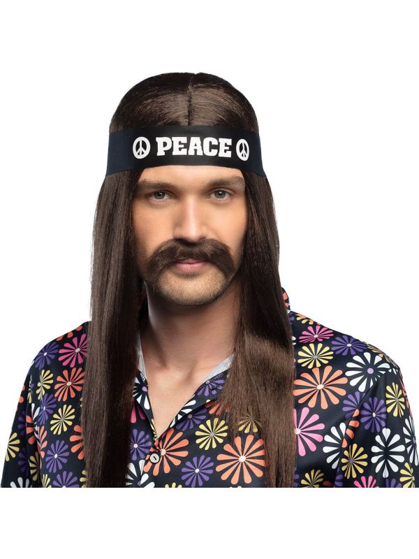 Sixties Hippie Snor Bruin