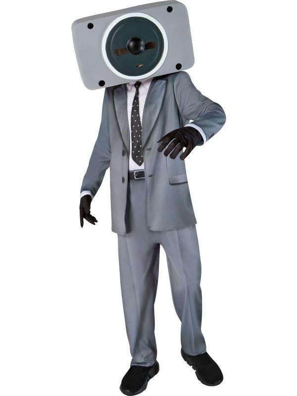 Skibidi Toilet Speakerman Kostuum Kinderen