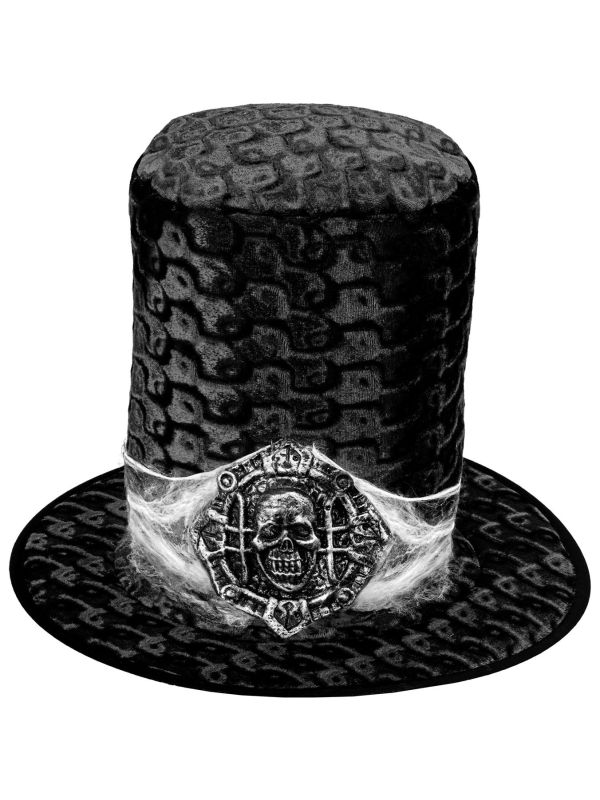 Skull Gothic Hoge Hoed