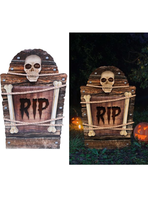 Skull Nep Grafsteen Decoratie