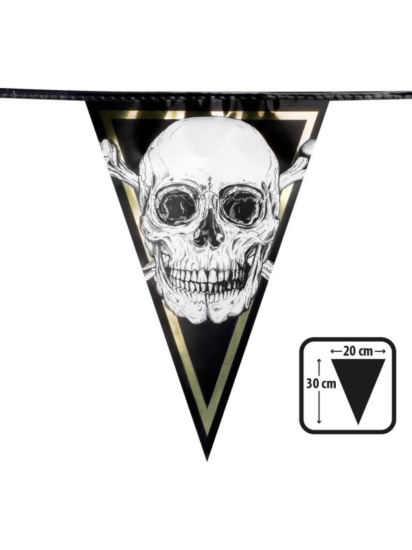 Skull Piraten Vlaggenlijn