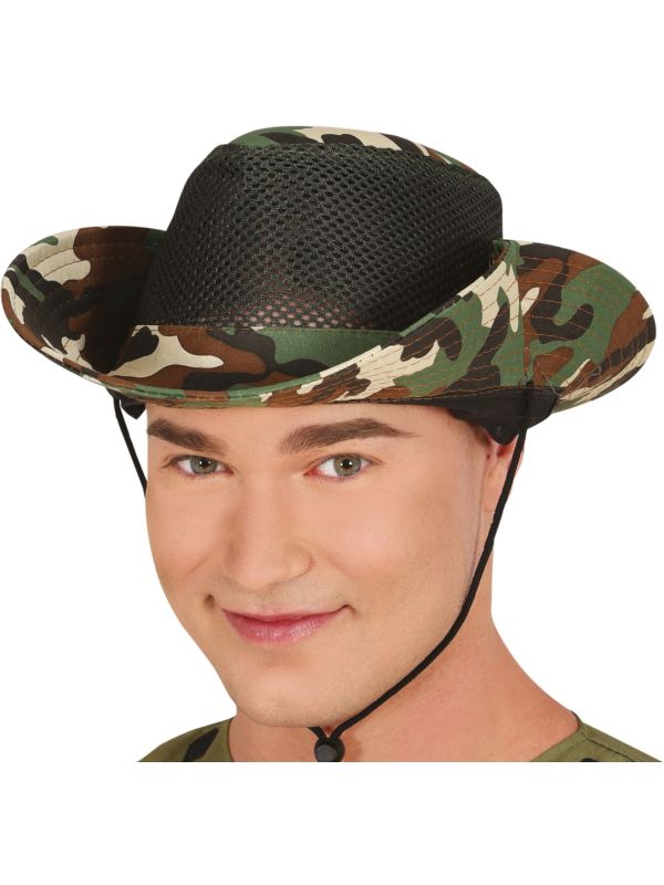 Soldaten Camouflage Hoed