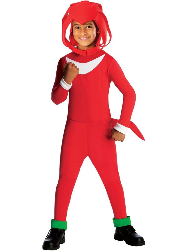 Sonic the Hedgehog Knuckles jongens Kostuum