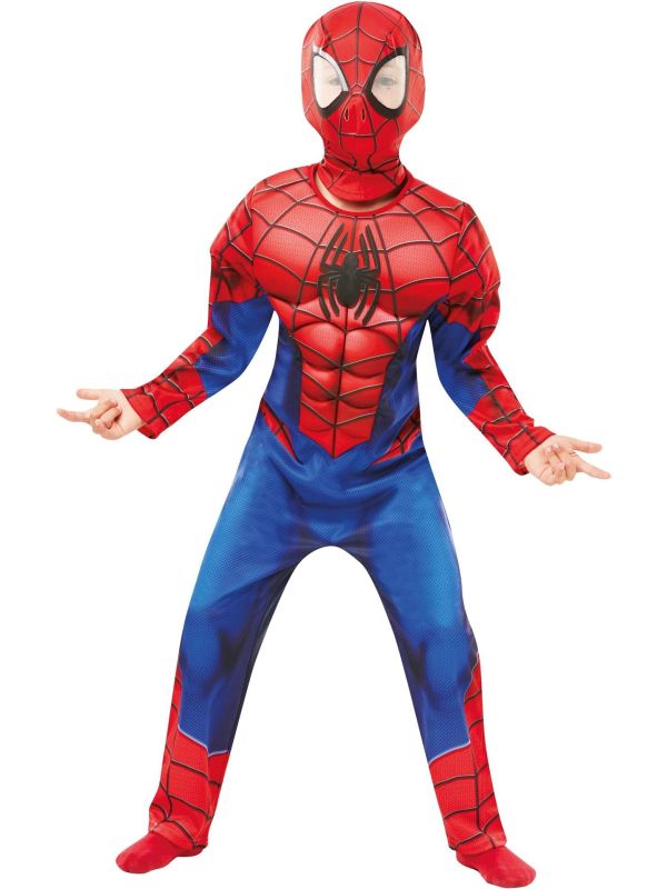 SpiderMan Deluxe Kostuum Jongens