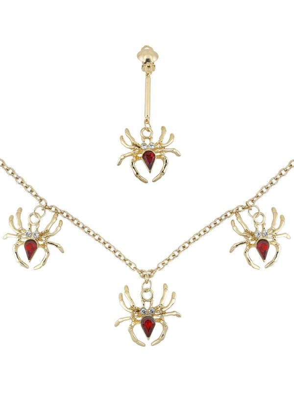 Spinnen Sieraden Set