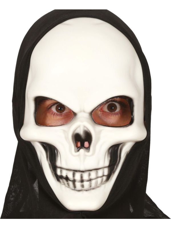 Spook Demoon Masker Wit