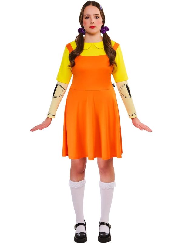 Squid Game Meisjespop Kostuum Dames