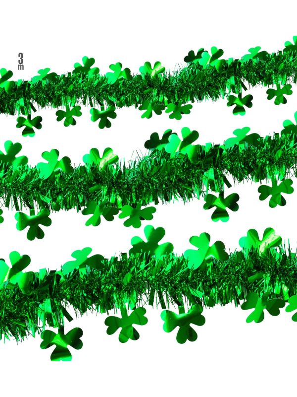 St Patricks Day Groene Tinsel Slinger