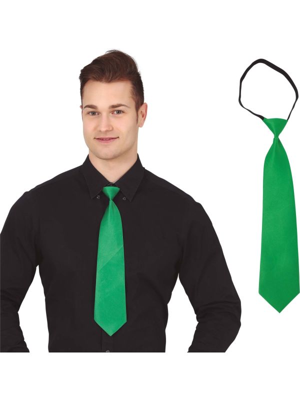 St Patrick's Groene Stropdas Heren