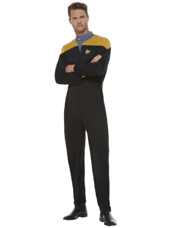 Star Trek Operations Uniform Goud Zwart