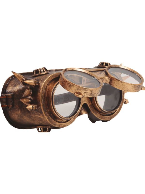 Steampunk Bril met Spikes