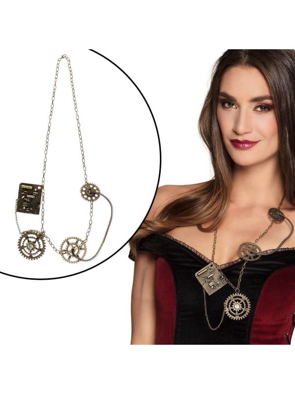 Steampunk Deluxe Lange Ketting