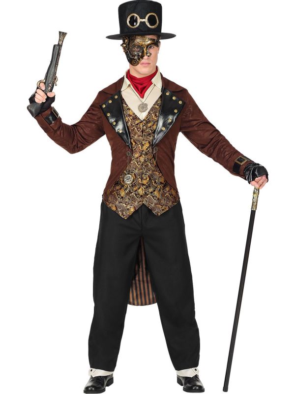 Steampunk Heren Slipjas