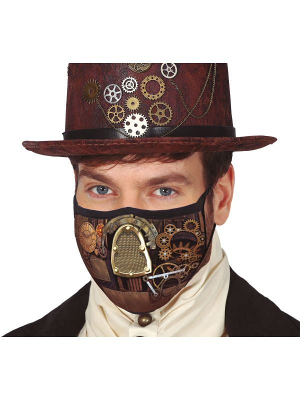 Steampunk Mondkapje