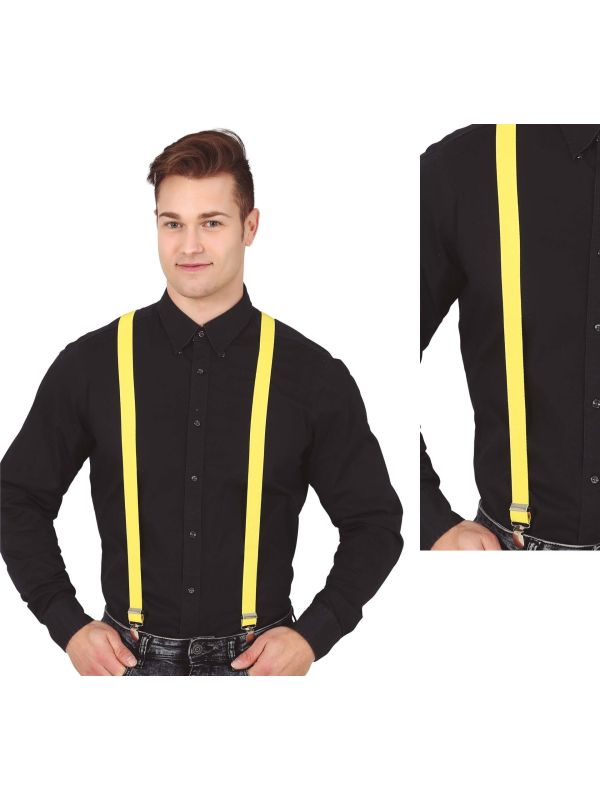 Stijlvolle Gele Bretels