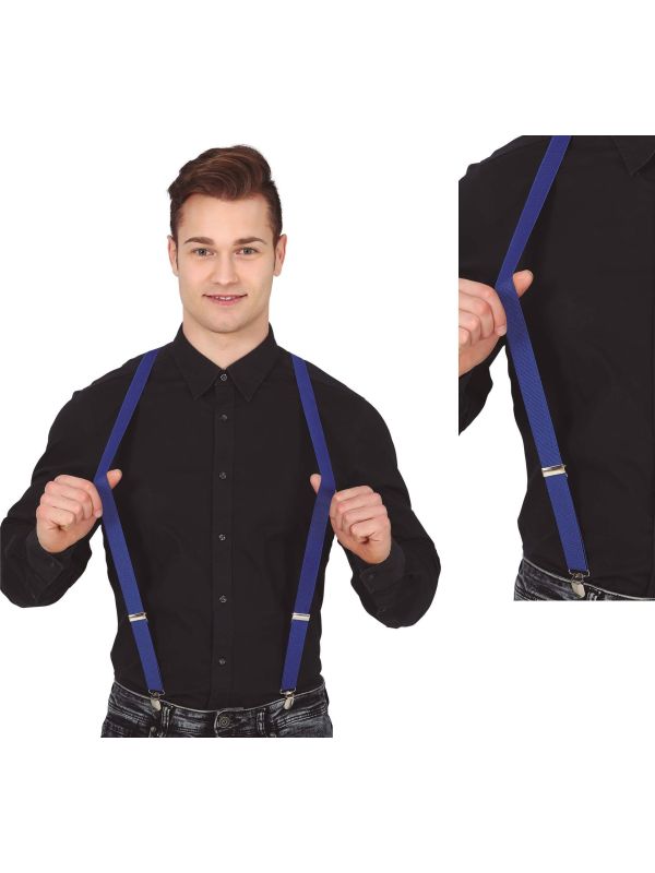 Stiljvolle Blauwe Bretels