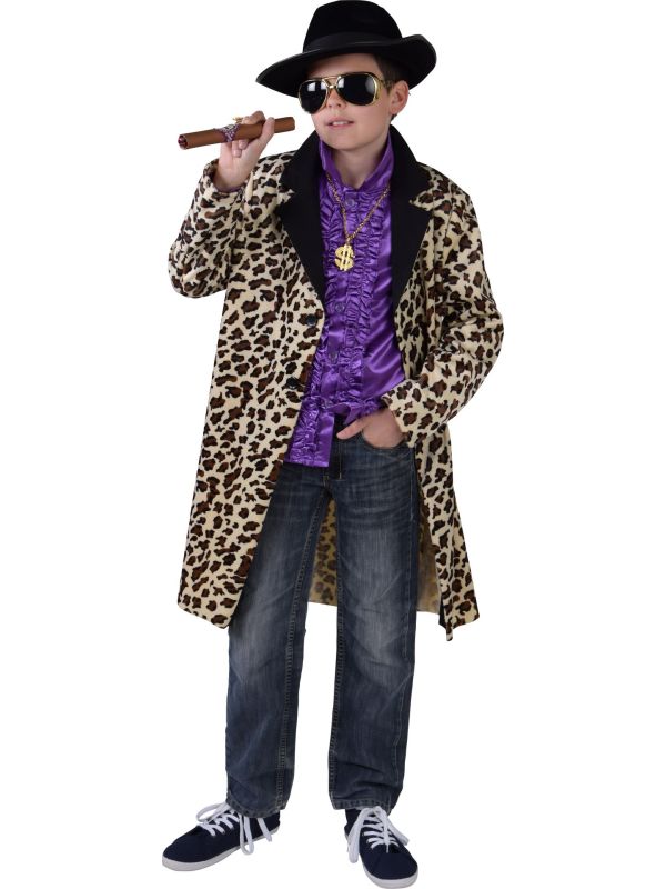 Stoere Pimp Mantel Jongens