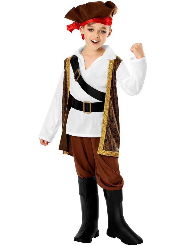 Stoere Piraat Kostuum Jongens