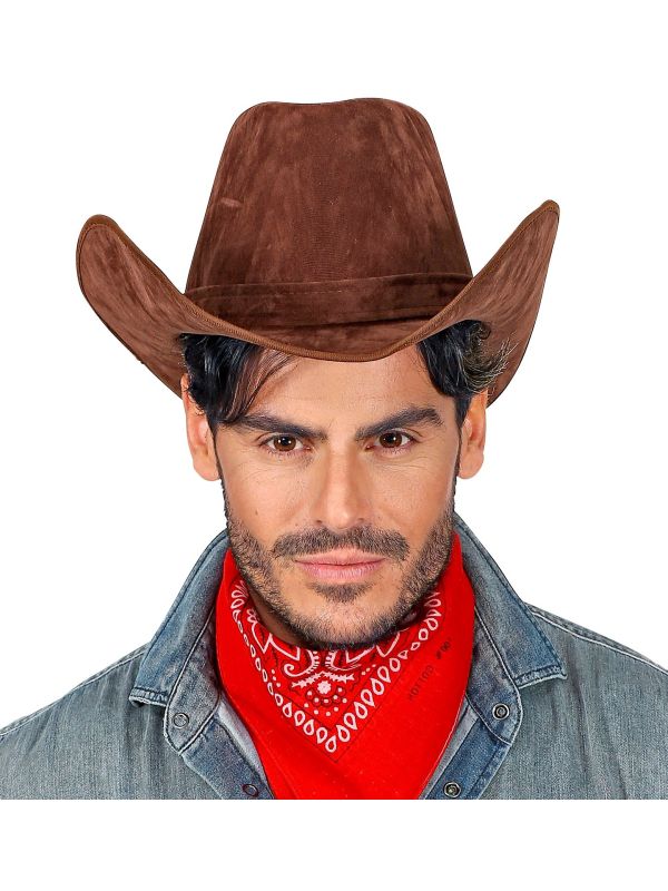 Suedelook Cowboy Hoed