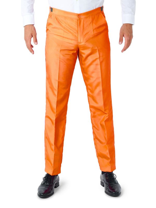 Heel Oranje Solid Orange Suitmeister Man Kostuum