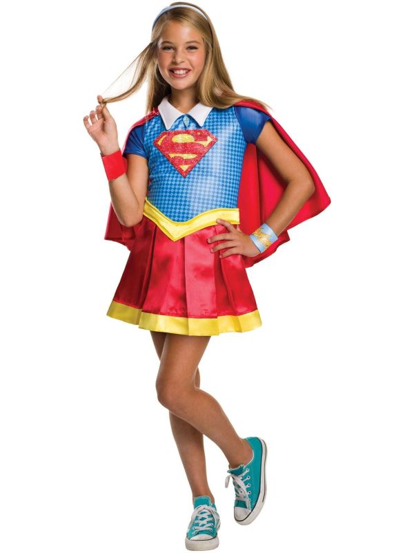 Supergirl Deluxe Kostuum Meisjes DC Super Hero Girls