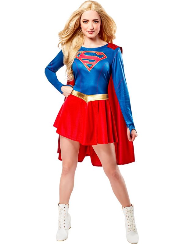 Supergirl Kostuum Dames DC Comics Jurkje