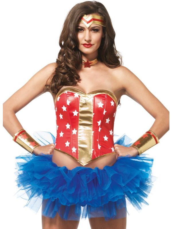 Superheldin Accessoires Setje