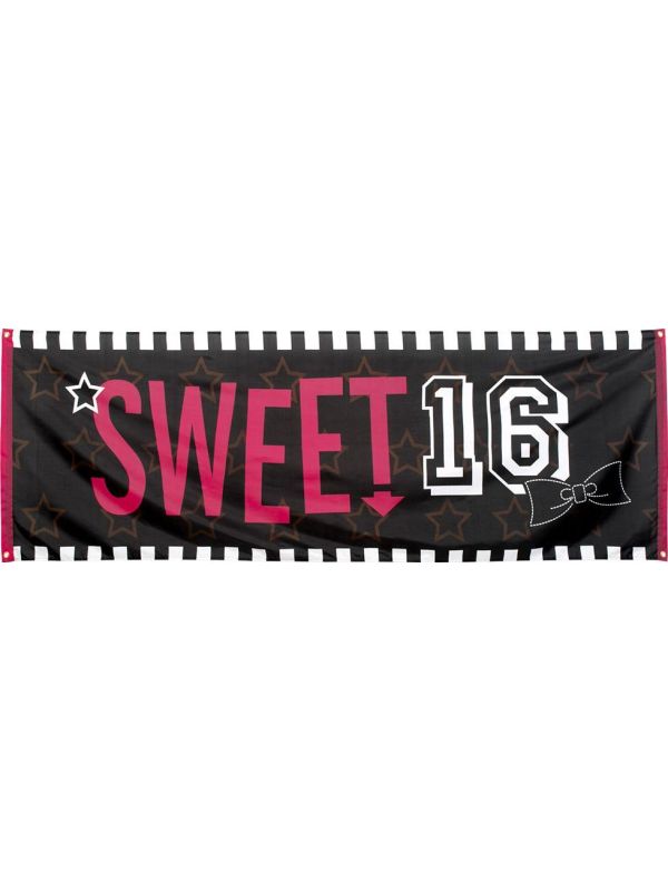 Sweet 16 Verjaardag Banner